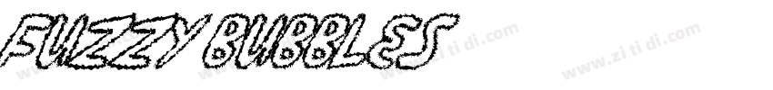 Fuzzy Bubbles字体转换